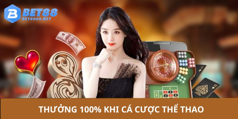 Khuyến mãi siêu VIP BET88 khi liên tục thắng cược thể thao